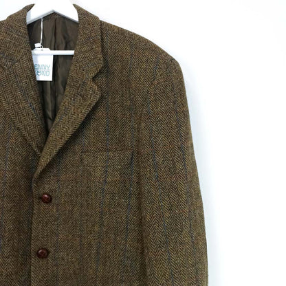 VIN-OUTW-25525 Vintage αυθεντικό σκωτσέζικο Harris tweed σακάκι