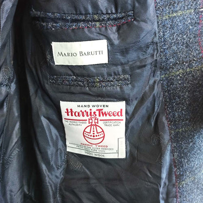 VIN-OUTW-25532 Vintage αυθεντικό σκωτσέζικο Harris tweed σακάκι
