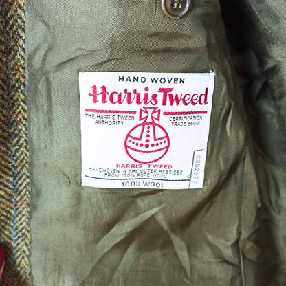 VIN-OUTW-25525 Vintage αυθεντικό σκωτσέζικο Harris tweed σακάκι