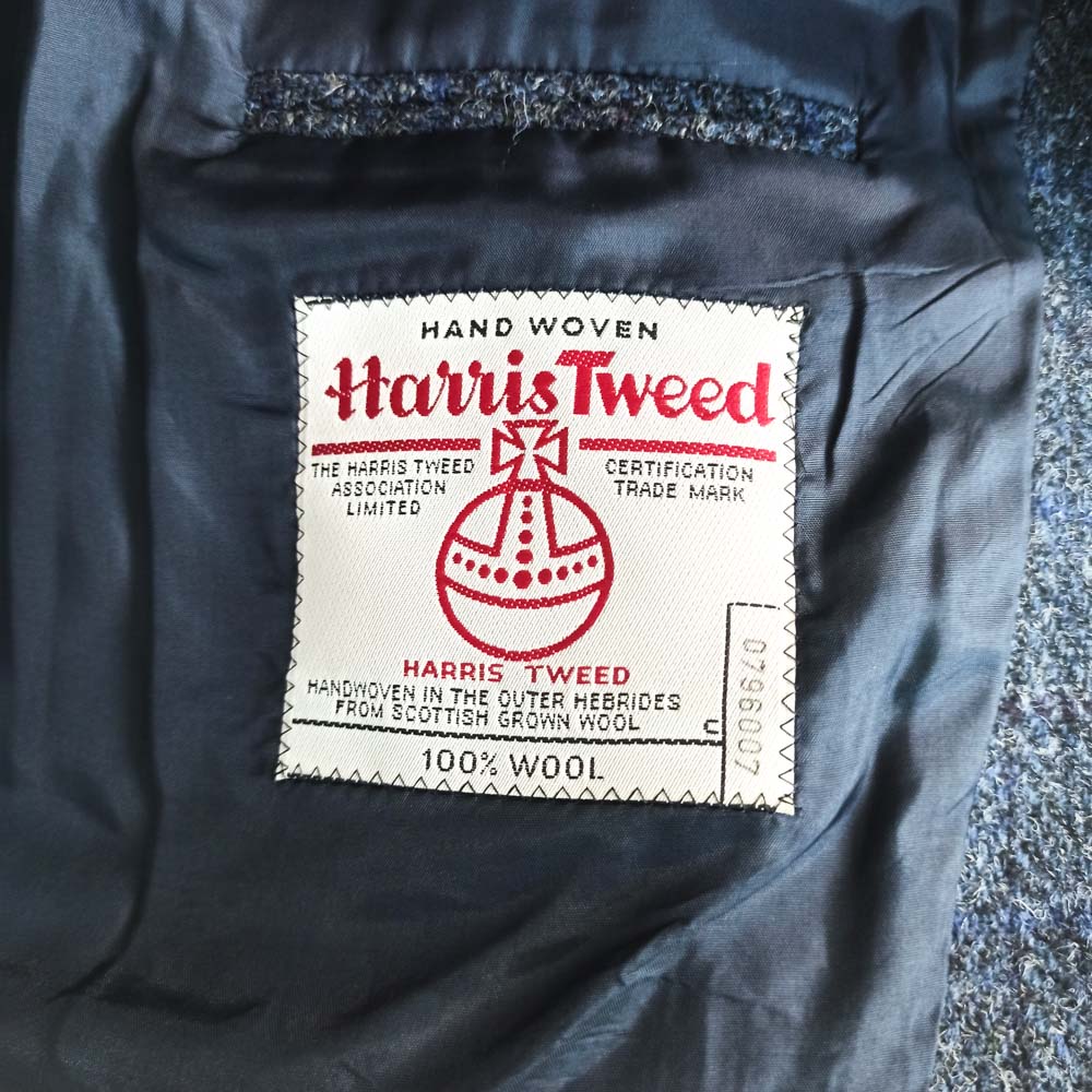 VIN-OUTW-25535 Vintage αυθεντικό σκωτσέζικο Harris tweed σακάκι