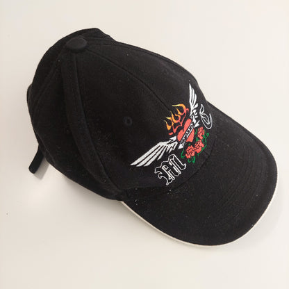 VIN-HAT-23973 Vintage καπέλο μαύρο