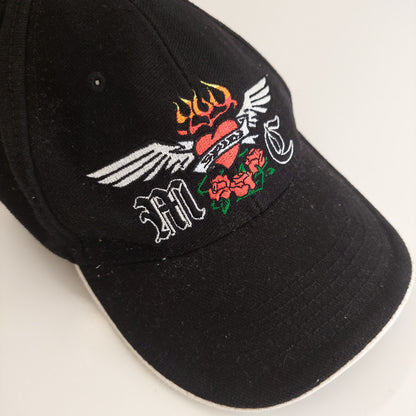 VIN-HAT-23973 Vintage καπέλο μαύρο