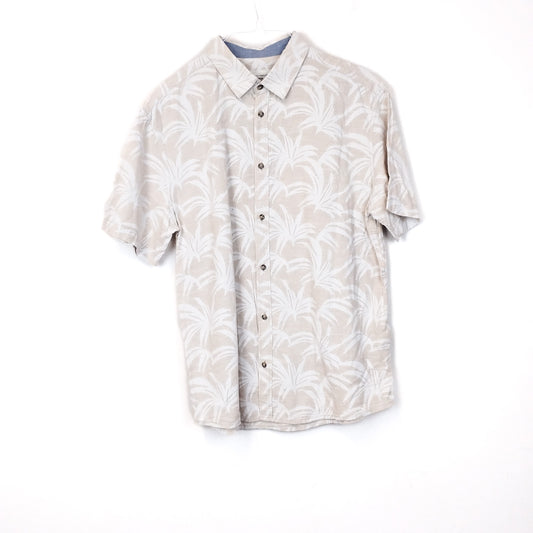 VIN-SHI-35003 Vintage πουκάμισο βαμβακερό hawaiian style L
