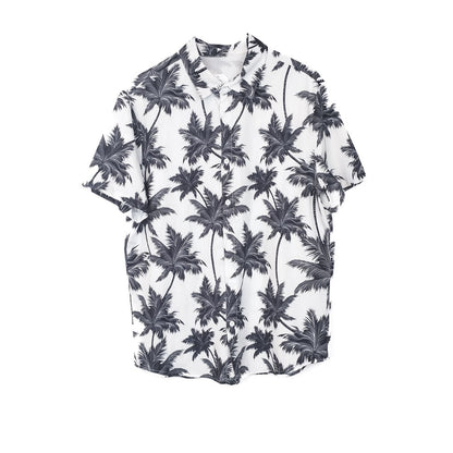 VIN-SHI-35005 Vintage πουκάμισο hawaiian style L