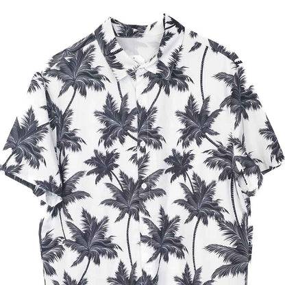VIN-SHI-35005 Vintage πουκάμισο hawaiian style L