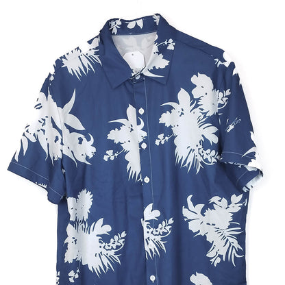 VIN-SHI-35006 Vintage πουκάμισο hawaiian style M