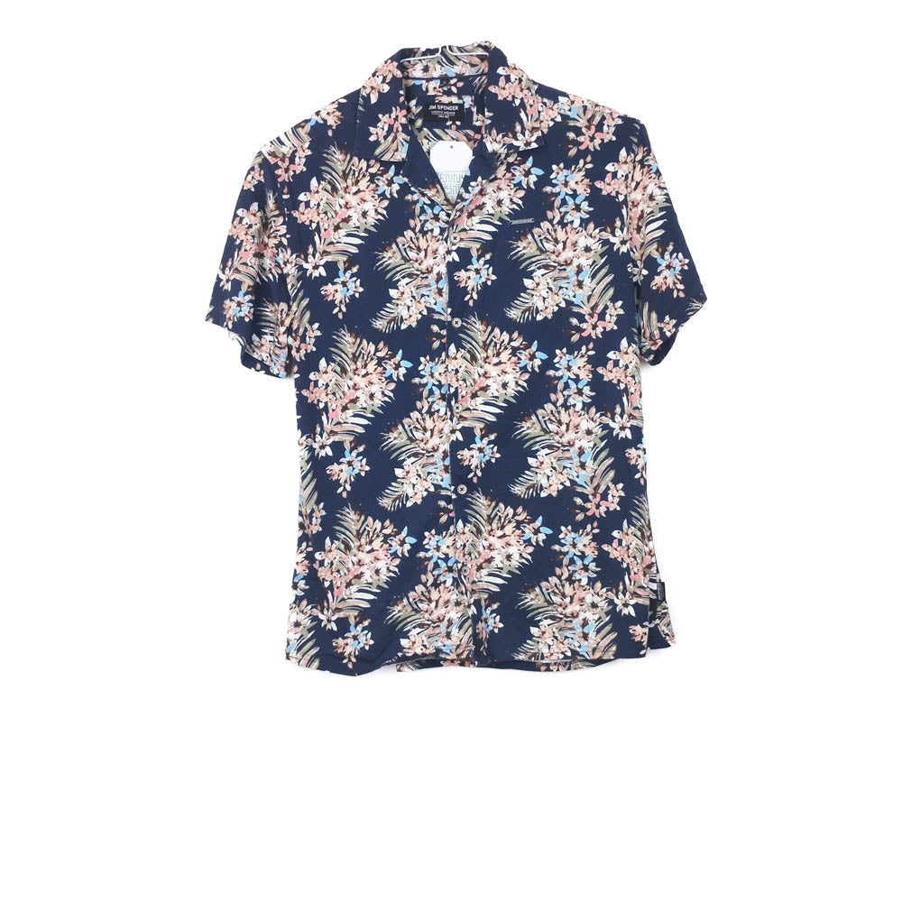 VIN-SHI-35013 Vintage πουκάμισο hawaiian style S-M