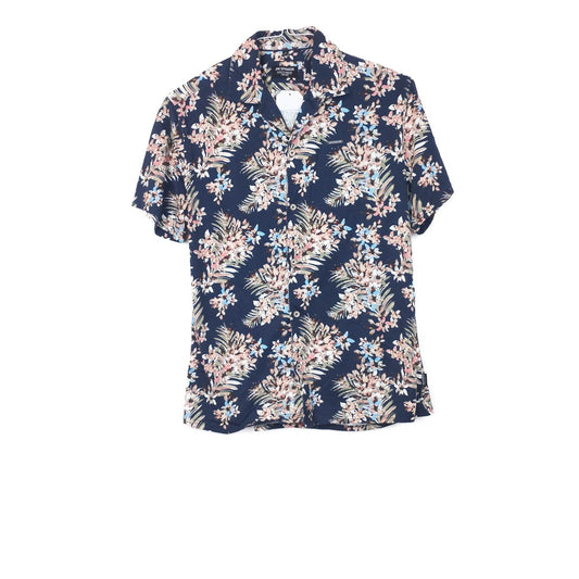 VIN-SHI-35013 Vintage πουκάμισο hawaiian style S-M
