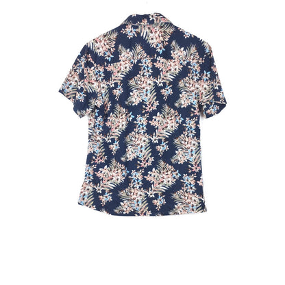 VIN-SHI-35013 Vintage πουκάμισο hawaiian style S-M