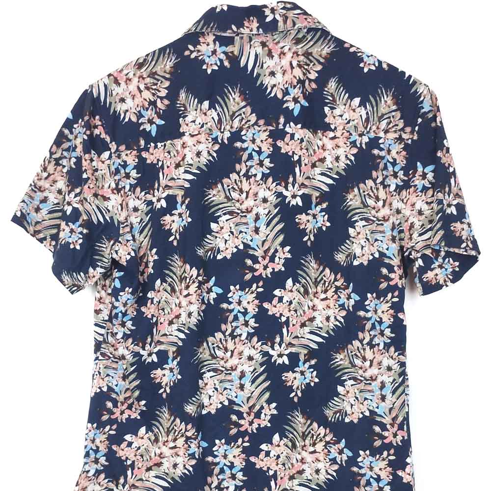 VIN-SHI-35013 Vintage πουκάμισο hawaiian style S-M