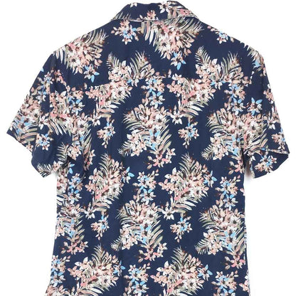 VIN-SHI-35013 Vintage πουκάμισο hawaiian style S-M