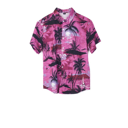 VIN-SHI-35017 Vintage πουκάμισο hawaiian style S
