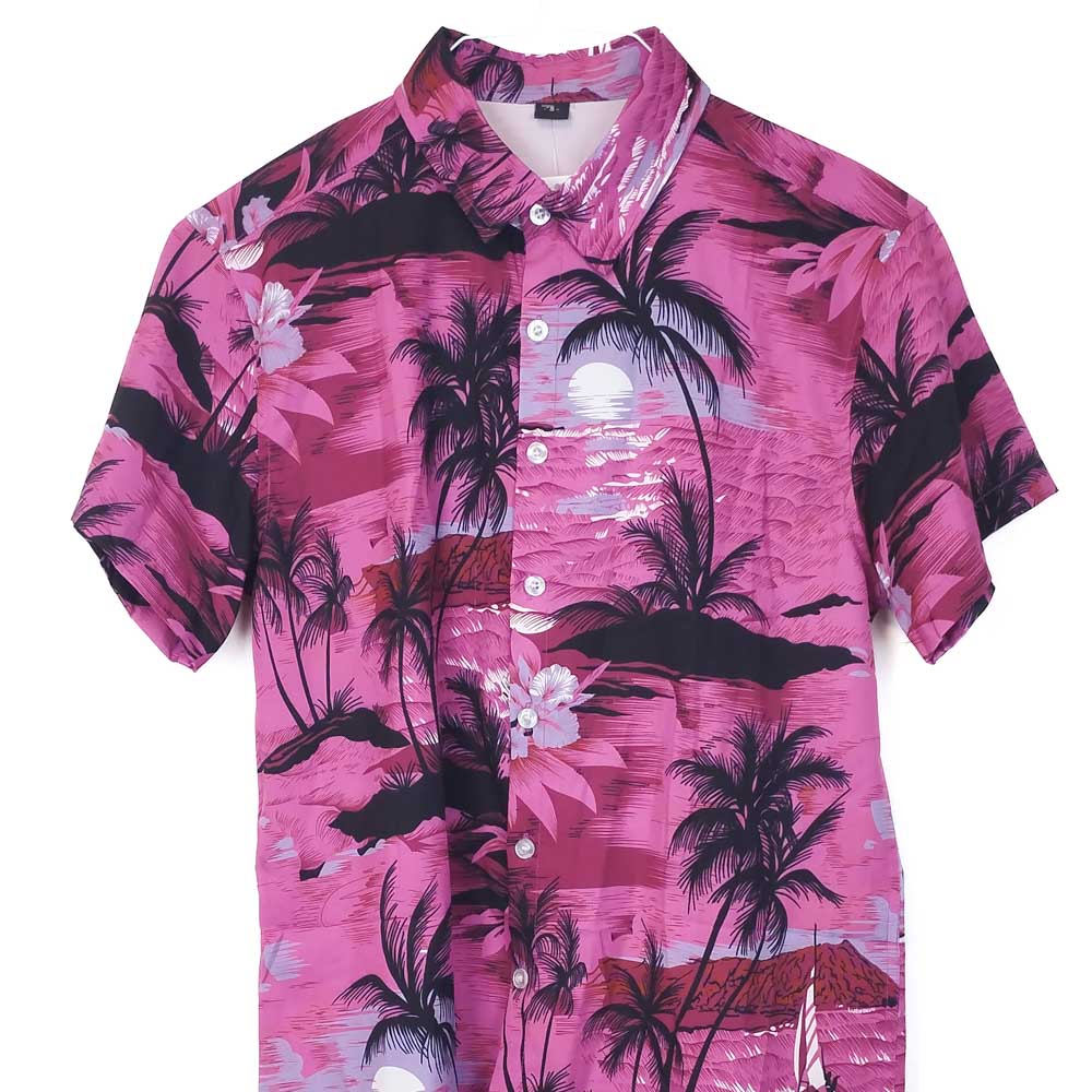 VIN-SHI-35017 Vintage πουκάμισο hawaiian style S