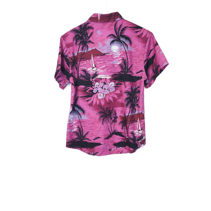 VIN-SHI-35017 Vintage πουκάμισο hawaiian style S