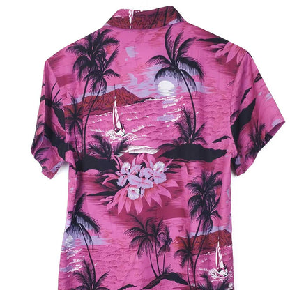 VIN-SHI-35017 Vintage πουκάμισο hawaiian style S