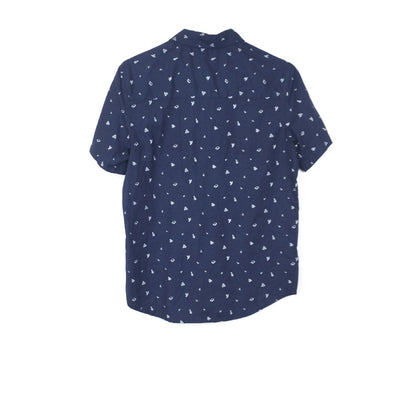 VIN-SHI-35020 Vintage πουκάμισο crazy pattern S