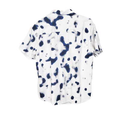VIN-SHI-35021 Vintage πουκάμισο crazy pattern L