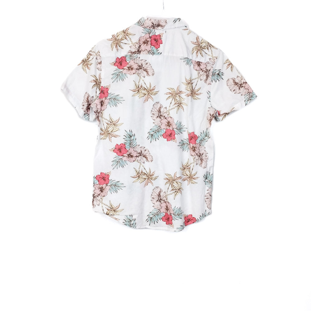 VIN-SHI-35019 Vintage πουκάμισο βαμβακερό hawaiian style S