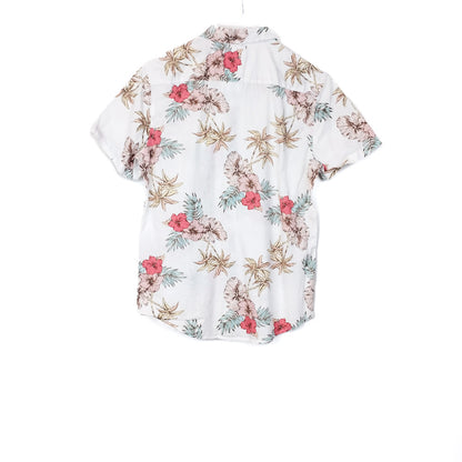 VIN-SHI-35019 Vintage πουκάμισο βαμβακερό hawaiian style S
