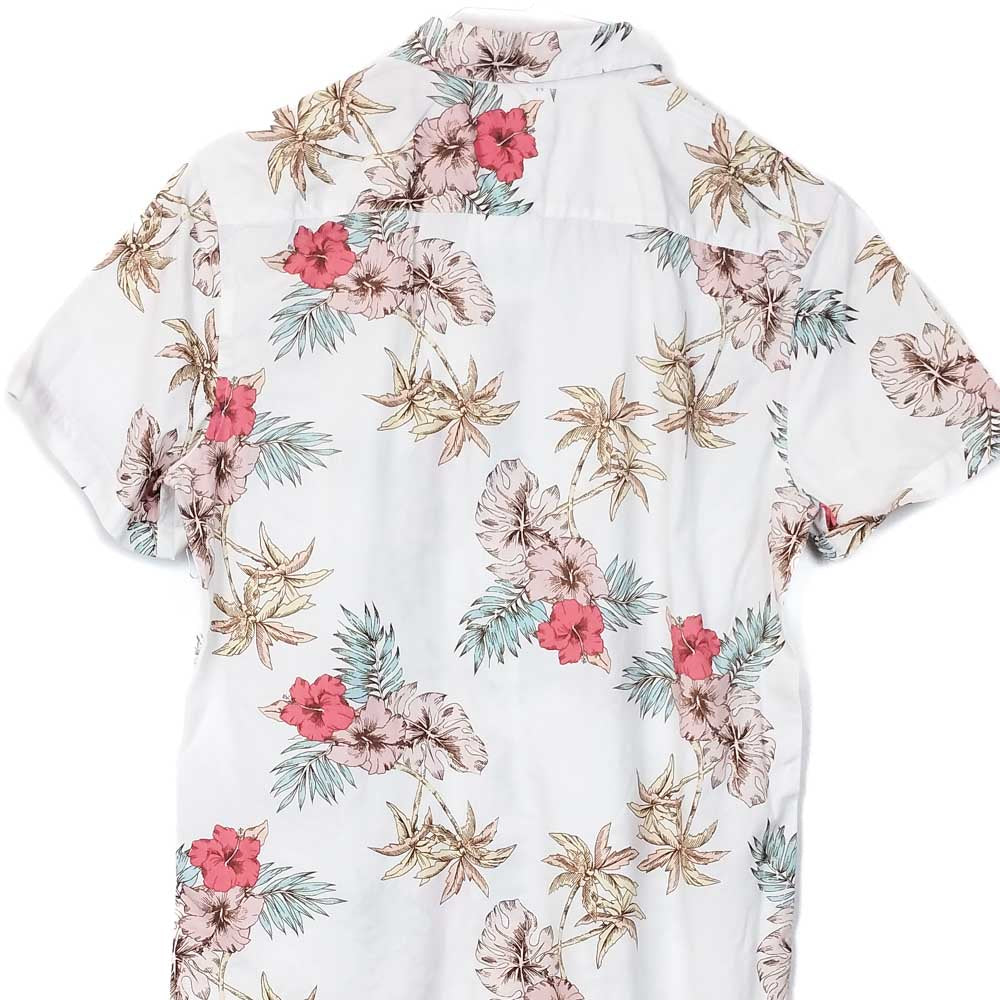 VIN-SHI-35019 Vintage πουκάμισο βαμβακερό hawaiian style S