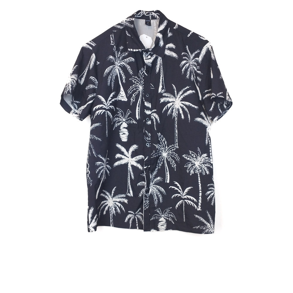 VIN-SHI-34973 Vintage πουκάμισο hawaiian style L