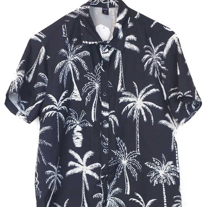 VIN-SHI-34973 Vintage πουκάμισο hawaiian style L