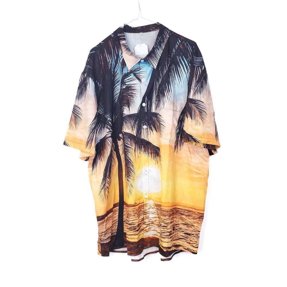 VIN-SHI-34952 Vintage πουκάμισο hawaiian style 2XL