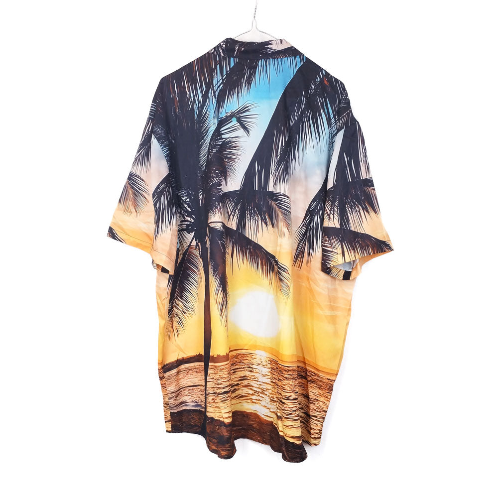 VIN-SHI-34952 Vintage πουκάμισο hawaiian style 2XL