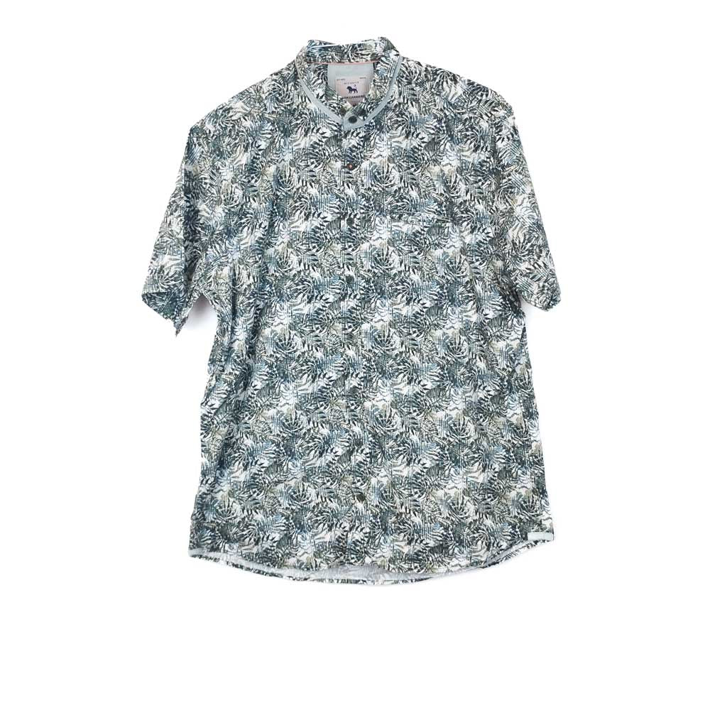 VIN-SHI-34984 Vintage πουκάμισο hawaiian style L