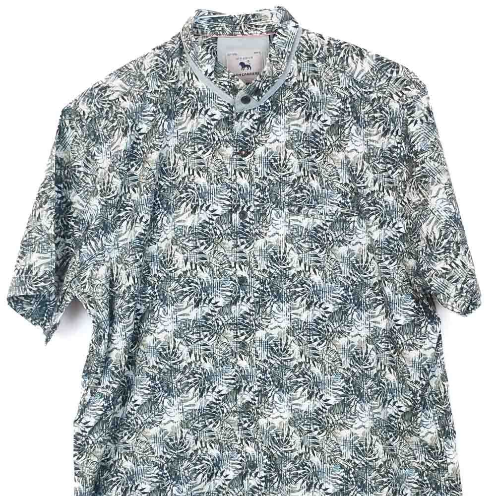 VIN-SHI-34984 Vintage πουκάμισο hawaiian style L