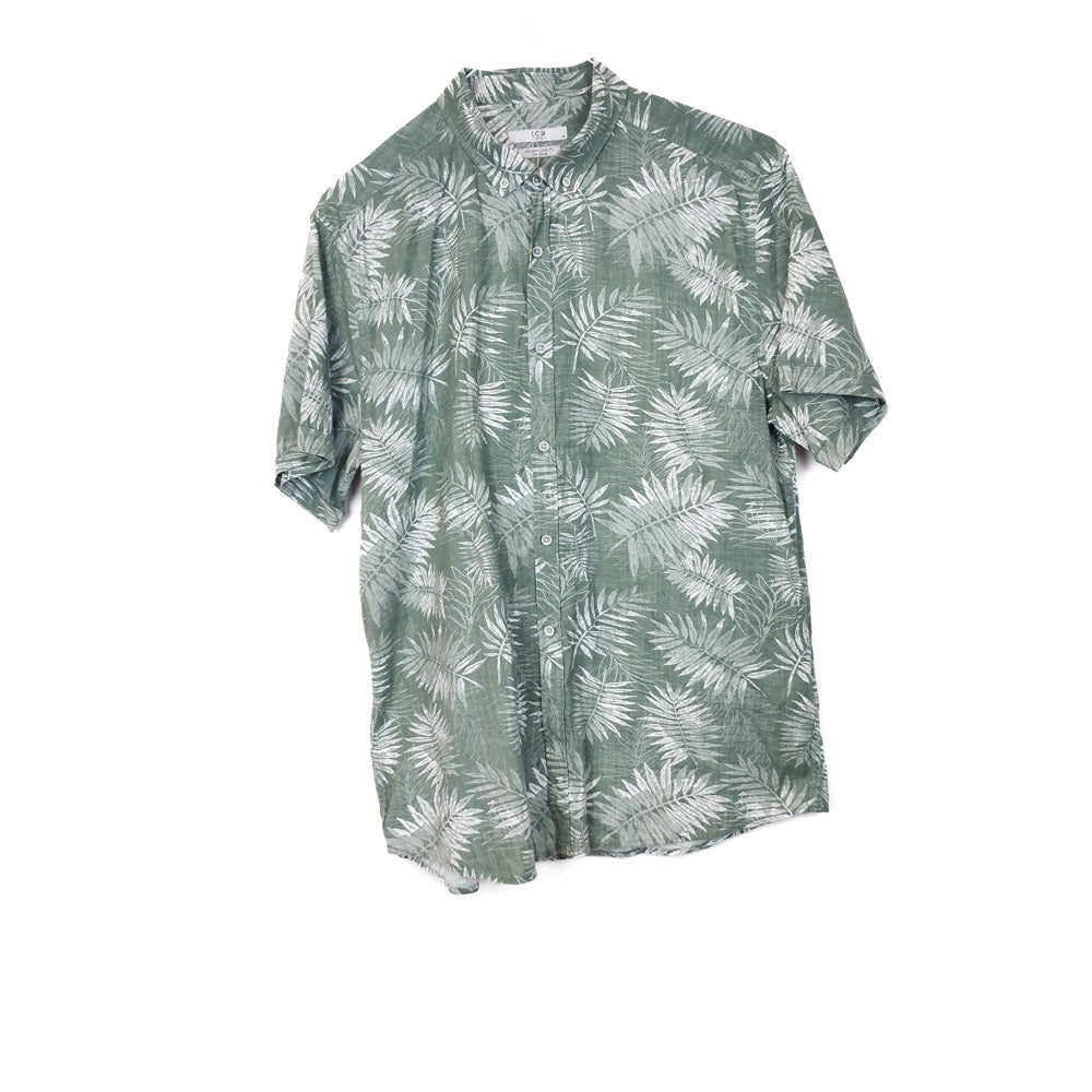 VIN-SHI-34991 Vintage πουκάμισο hawaiian style L