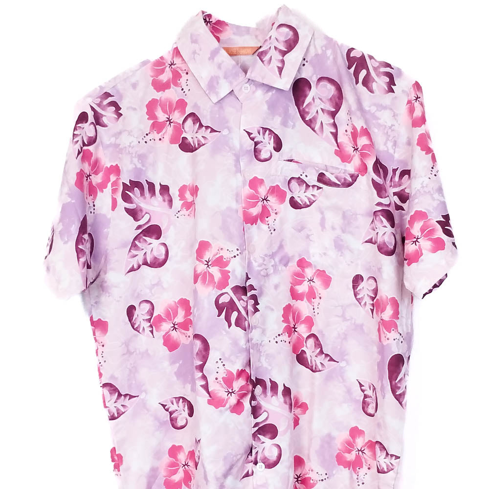 VIN-SHI-34954 Vintage πουκάμισο hawaiian style M