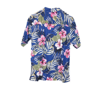 VIN-SHI-35018 Vintage πουκάμισο βαμβακερό hawaiian style L