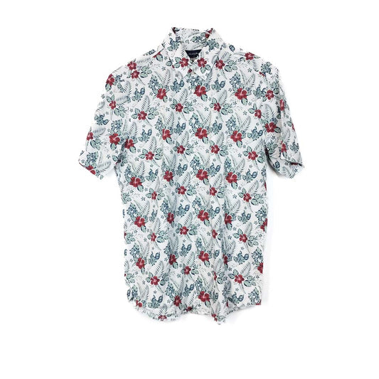 VIN-SHI-34992 Vintage πουκάμισο hawaiian style M