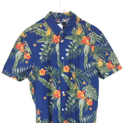 VIN-SHI-34940 Vintage πουκάμισο βαμβακερό hawaiian style M