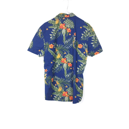 VIN-SHI-34940 Vintage πουκάμισο βαμβακερό hawaiian style M