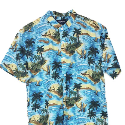 VIN-SHI-34957 Vintage πουκάμισο hawaiian style M