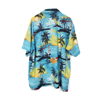 VIN-SHI-34948 Vintage πουκάμισο hawaiian style 4XL