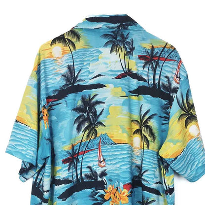 VIN-SHI-34948 Vintage πουκάμισο hawaiian style 4XL
