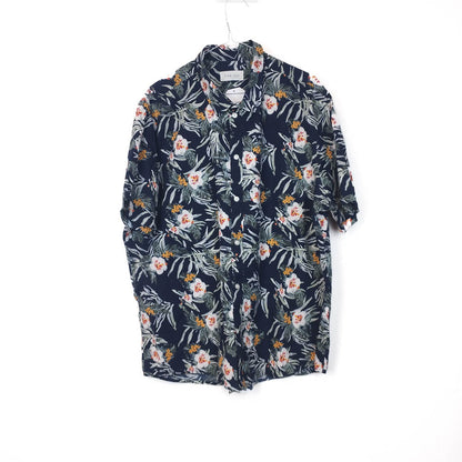 VIN-SHI-34951 Vintage πουκάμισο hawaiian style XL