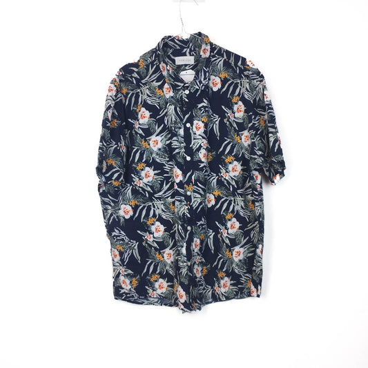 VIN-SHI-34951 Vintage πουκάμισο hawaiian style XL