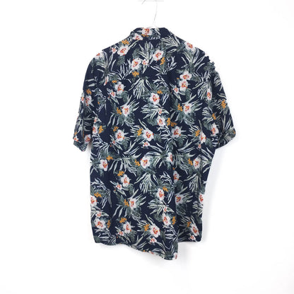 VIN-SHI-34951 Vintage πουκάμισο βαμβακερό hawaiian style XL