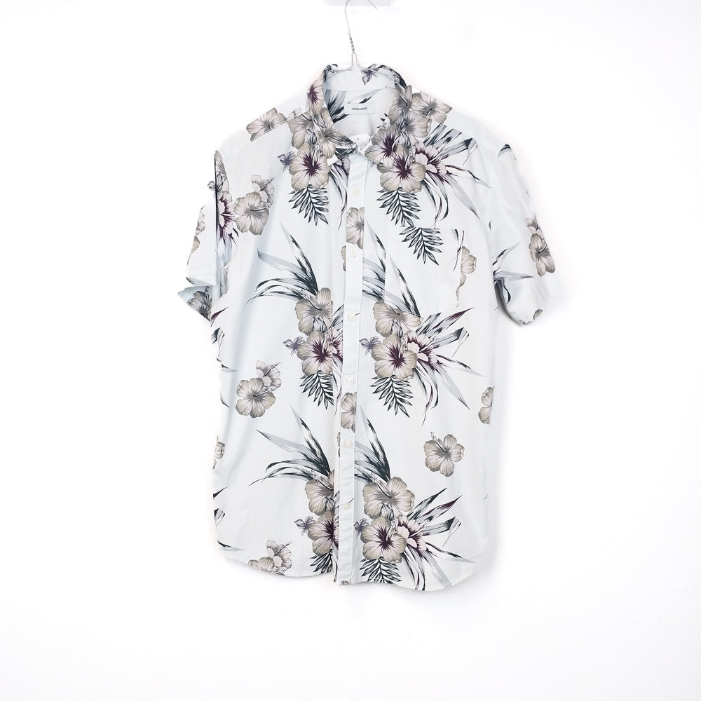 VIN-SHI-35026 Vintage πουκάμισο hawaiian style L