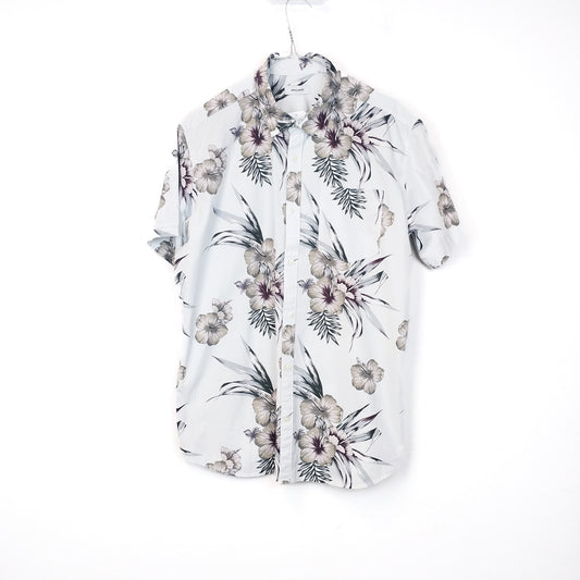 VIN-SHI-35026 Vintage πουκάμισο hawaiian style L