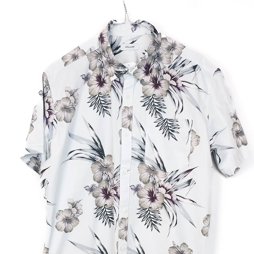 VIN-SHI-35026 Vintage πουκάμισο hawaiian style L