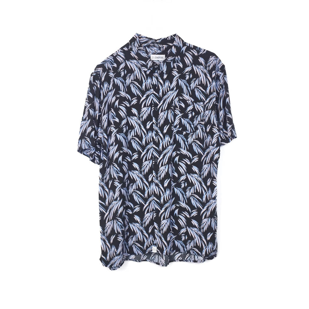 VIN-SHI-34971 Vintage πουκάμισο hawaiian style L