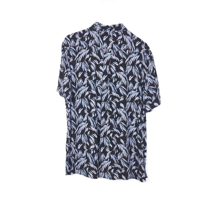 VIN-SHI-34971 Vintage πουκάμισο βισκόζη hawaiian style L