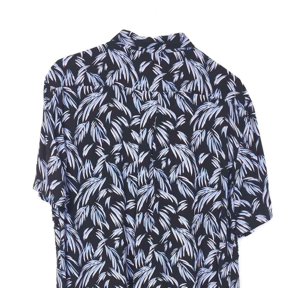 VIN-SHI-34971 Vintage πουκάμισο βισκόζη hawaiian style L