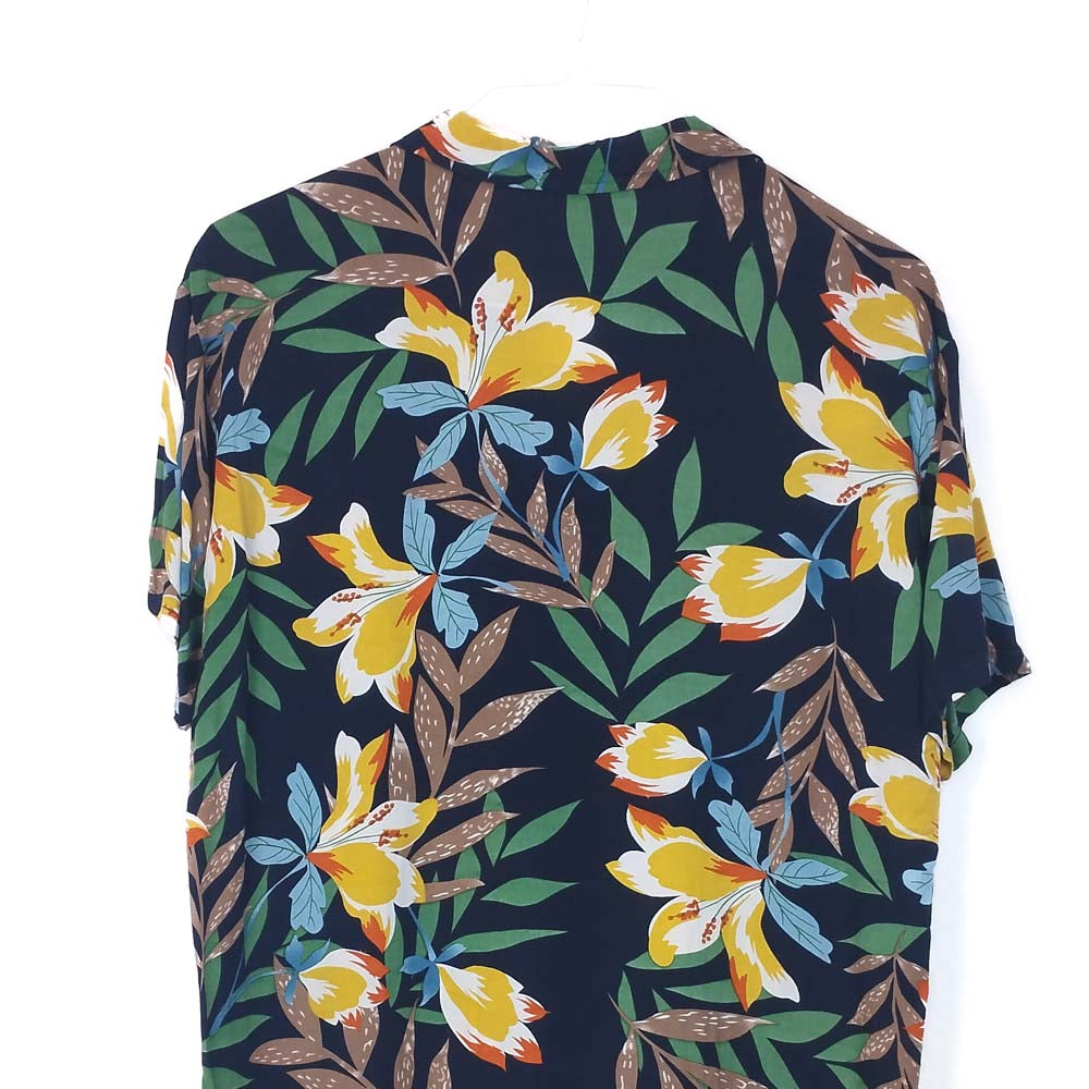 VIN-SHI-34976 Vintage πουκάμισο hawaiian style S-M