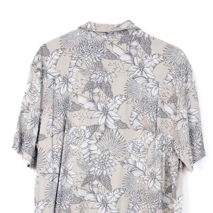 VIN-SHI-34981 Vintage πουκάμισο βισκόζη hawaiian style 2XL